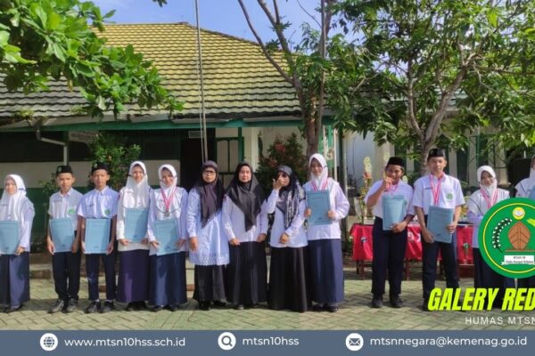 MTsN 10 HSS Serahkan Medali dan Piagam ISO 2025