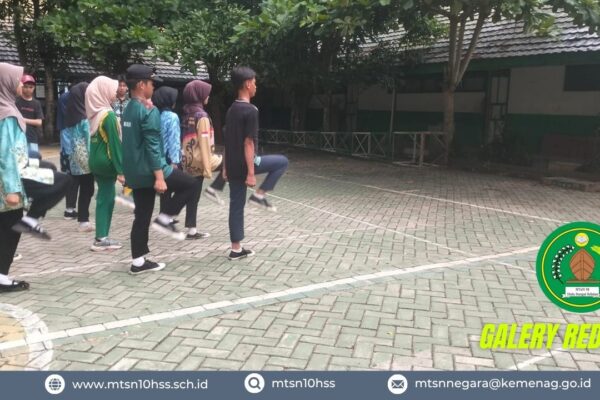 MTsN 10 Hulu Sungai Selatan Gelar Latihan Intensif Tim Utama Dasa Daksina untuk Persiapan Lomba