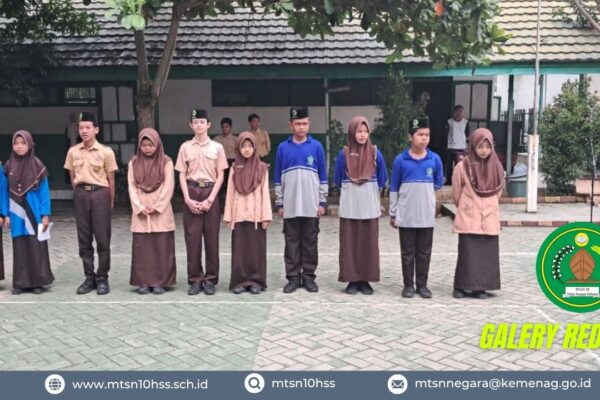 MTsN 10 Hulu Sungai Selatan Gelar Pengenalan Bakal Calon Ketua dan Wakil Ketua OSIM Periode 2025
