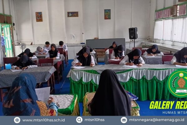 MTsN 10 Hulu Sungai Selatan Gelar Seleksi Peserta Lomba Cerdas Cermat HUT ke
