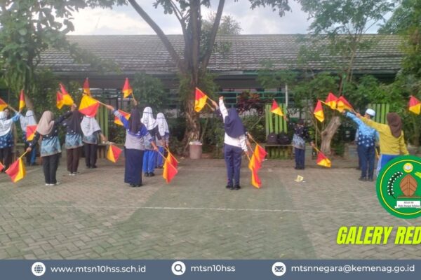 MTsN 10 Hulu Sungai Selatan Gelar Seleksi Tim Utama C Pramuka Kelas VII Masa Bakti 2025