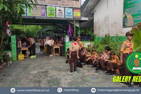 MTsN 10 Hulu Sungai Selatan Gelar Siaga Scout Competition 2025