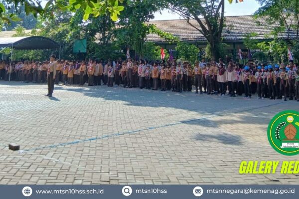 Ratusan Pramuka Siaga Padati MTsN 10 Hulu Sungai Selatan dalam Gelaran Siaga Scout Competition 2025