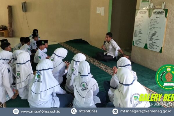 Regu Khusus Tim B Utama MTsN 10 HSS Gelar Evaluasi Pasca Lomba Hari
