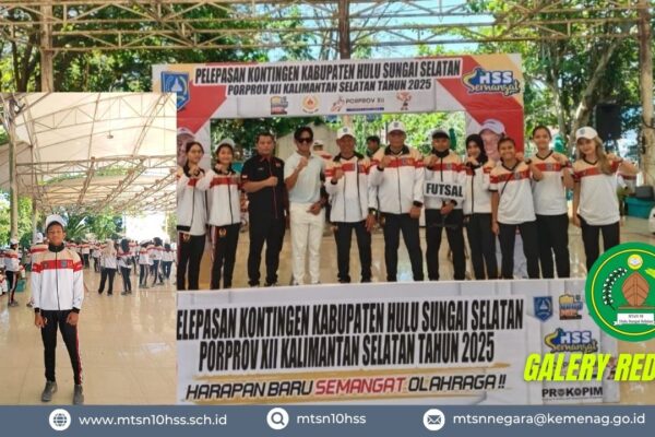 Wakil Bupati Hulu Sungai Selatan Lepas Kontingen POPROV Wakil Bupati Hulu Sungai Selatan Lepas Kontingen POPROV